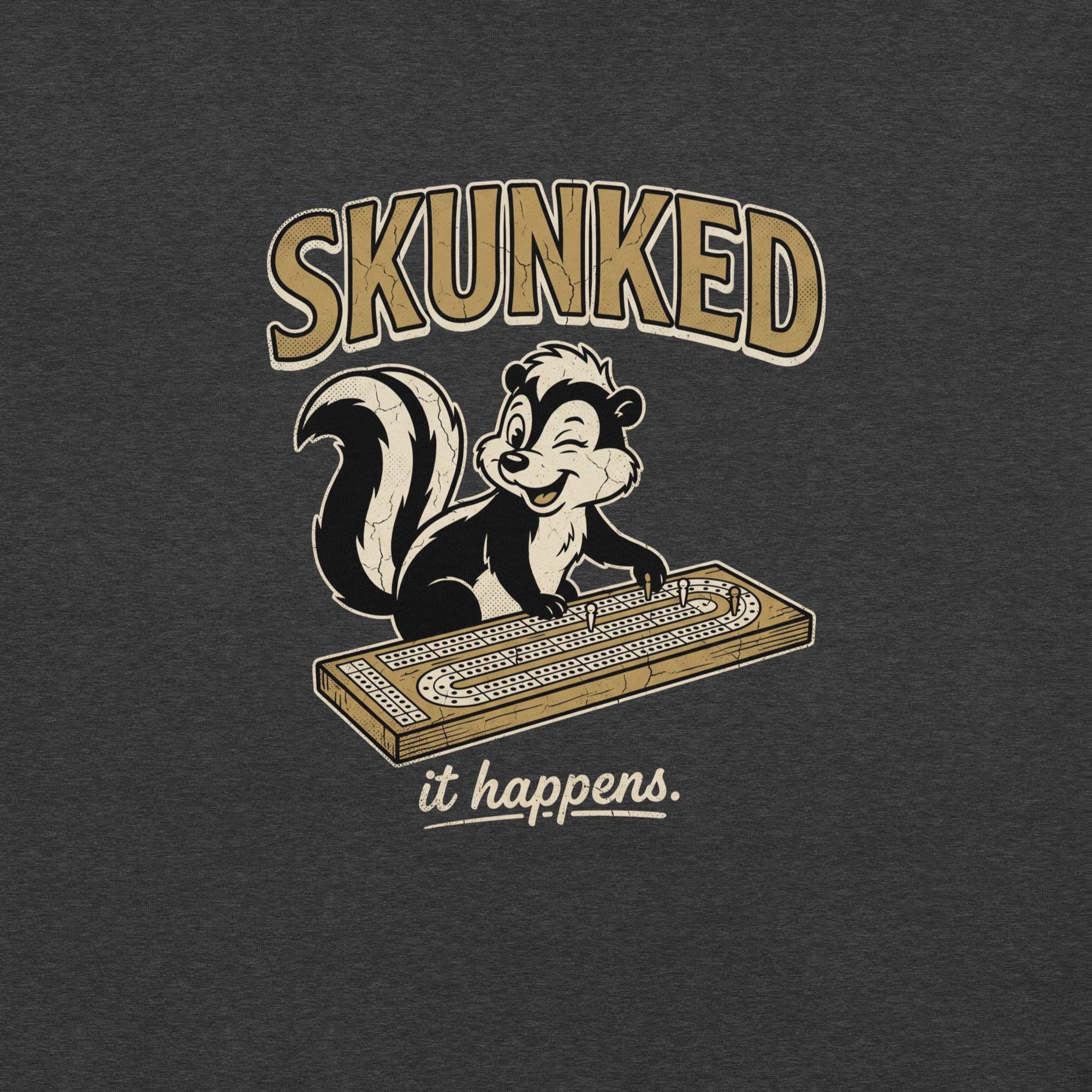 Skunked Cribbage tee