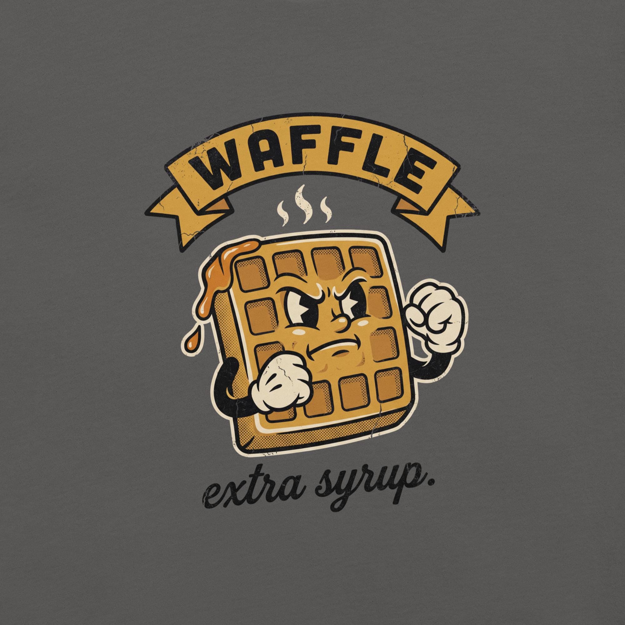 Waffle Mascot tee